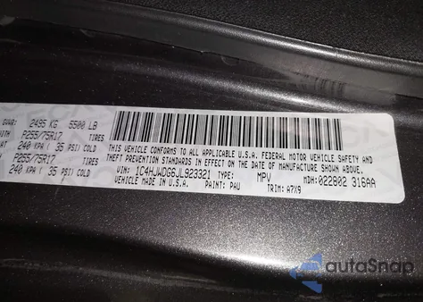 2018 Jeep Wrangler Jk Unlimited Sport S 4X4 z USA, uszkodzony, nr VIN 1C4HJWDG6JL923321